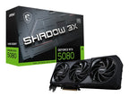 MSI GEFORCE RTX 5080 16G SHADOW 3X OC graphics card NVIDIA 16 GB GDDR7