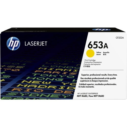 CF322A (653A) Toner yellow, 16.5K pages