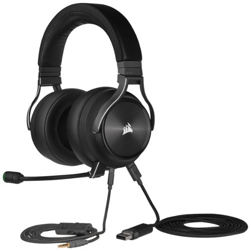 Corsair VIRTUOSO RGB WIRELESS XT Headset Wired & Wireless Head-band Gaming Bluetooth Black