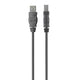 Belkin USB 2.0 A - USB 2.0 B, 1.8m USB cable 70.9" (1.8 m) USB A USB B Gray