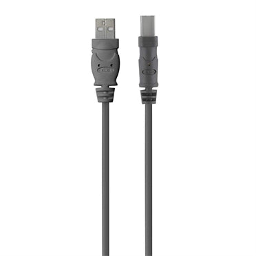 Belkin USB 2.0 A - USB 2.0 B, 4.8m USB cable 189" (4.8 m) USB A USB B Gray