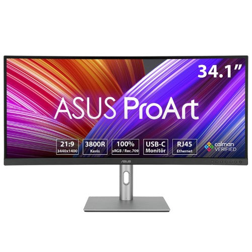 ASUS ProArt PA34VCNV computer monitor 34.1" 3440 x 1440 pixels UltraWide Quad HD LCD Black