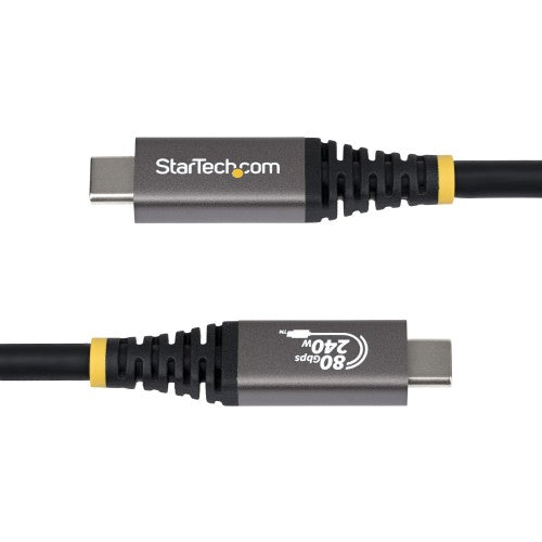 StarTech.com CC3FT80GUSB4CABLE USB cable USB4 Gen 4x2 35.4" (0.9 m) USB C Black