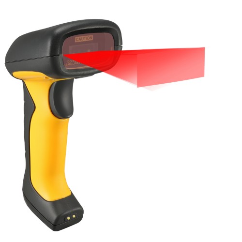 Adesso NUSCAN 5200 barcode reader Handheld bar code reader 1D/2D CMOS Black