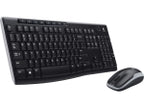 Logitech 920-004536 keyboard Mouse included Home RF Wireless QWERTY English Black