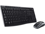 Logitech 920-004536 keyboard Mouse included Home RF Wireless QWERTY English Black