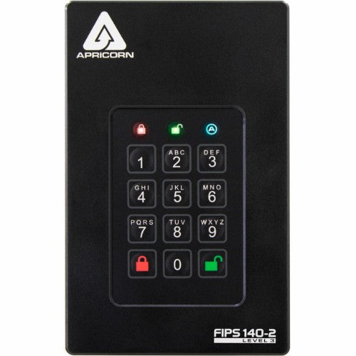 Apricorn AFL3-S1TB external solid state drive 1 TB Black
