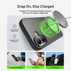 Belkin SheerForce Grip mobile phone case 6.3" Cover Black, Translucent