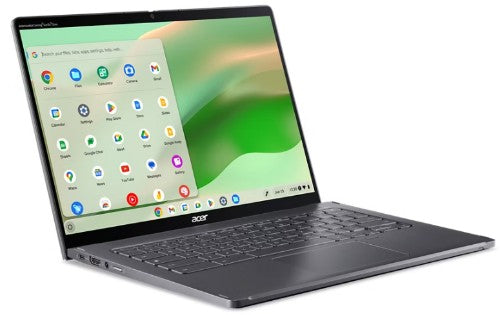 Acer Chromebook Enterprise Spin 714 CP714-2WN-3338 Intel® Core™ i3 i3-1315U 14" Touchscreen Full HD 8 GB LPDDR4x-SDRAM 128 GB SSD Wi-Fi 6E (802.11ax) ChromeOS Gray