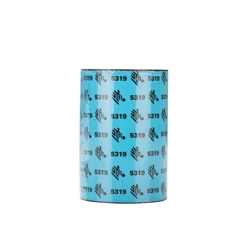 Zebra 5319 Wax thermal ribbon 2913.4" (74 m) Black