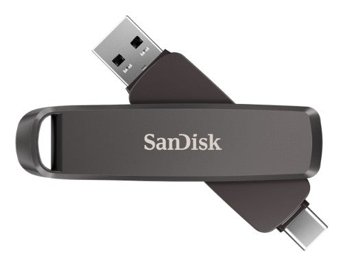 SanDisk Extreme PRO USB flash drive 256 GB USB Type-C/USB Type-A 3.2 Gen 2 (3.1 Gen 2) Black