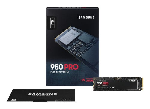 Samsung 980 PRO 1 TB M.2 PCI Express 4.0 NVMe V-NAND MLC