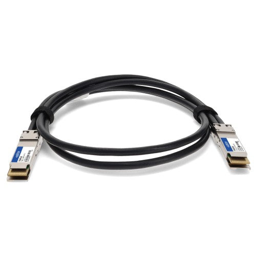 AddOn Networks 470-ADYS-AO InfiniBand/fibre optic cable 19.7" (0.5 m) QSFP-DD Black