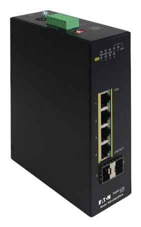 Eaton NGI-U04C2P4-4 network switch Managed L2 Gigabit Ethernet (10/100/1000) Power over Ethernet (PoE) DIN rail Black