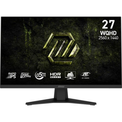 MSI MAG 274QF E20 computer monitor 27" 2560 x 1440 pixels Wide Quad HD LCD Black