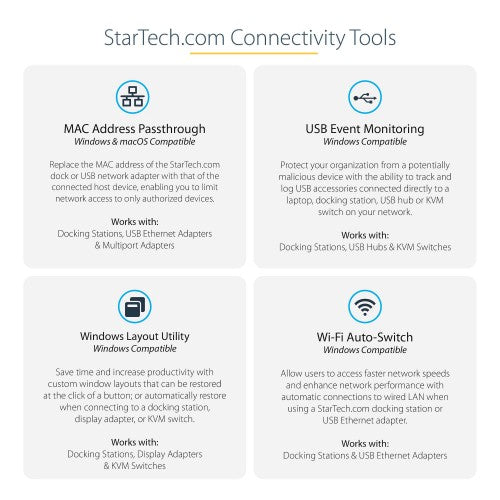 StarTech.com DKT30CHSDPD1 laptop dock/port replicator Wired USB 3.2 Gen 1 (3.1 Gen 1) Type-C Black, Gray