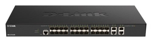 D-Link DXS-1210-28S network switch Managed L2/L3 10G Ethernet (100/1000/10000) 1U Black
