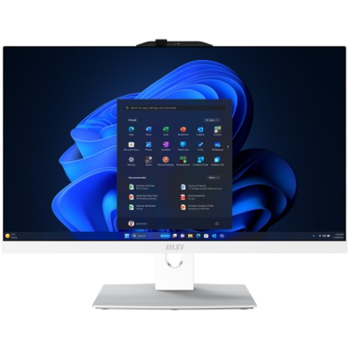 MSI Modern AM242TP 1M-1094US Intel Core 7 150U 23.8" 1920 x 1080 pixels Touchscreen All-in-One PC 32 GB DDR5-SDRAM 1 TB SSD Windows 11 Home Wi-Fi 6E (802.11ax) White