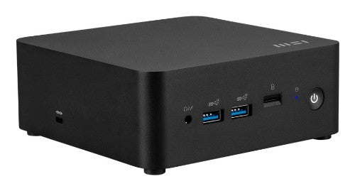 MSI Cubi NUC AI 1UMG-010US PC/workstation Intel Core Ultra 7 155H 32 GB DDR5-SDRAM 1 TB SSD Windows 11 Pro Mini PC Black