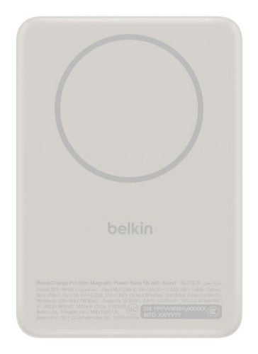 Belkin BoostCharge 5000 mAh Wireless charging Sand