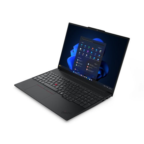 Lenovo ThinkPad E16 Gen 3 (Intel) Intel Core Ultra 7 255H Laptop 16" Touchscreen WUXGA 16 GB DDR5-SDRAM 512 GB SSD Wi-Fi 6E (802.11ax) Windows 11 Pro Black