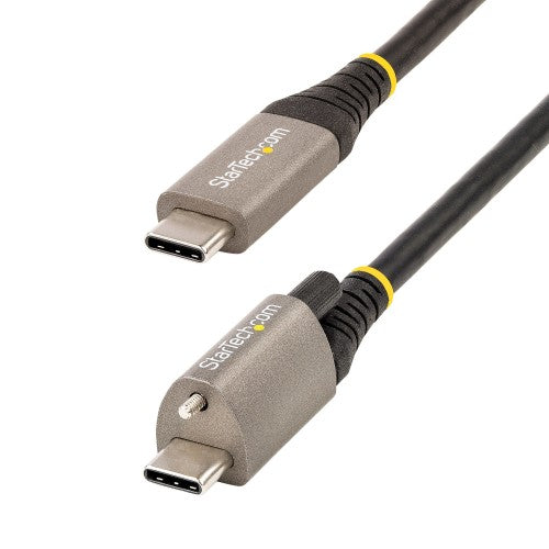StarTech.com USB31CCTLKV50CM USB cable USB 3.2 Gen 2 (3.1 Gen 2) 19.7" (0.5 m) USB C Gray, Black