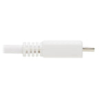 Tripp Lite U050AB-003-WH USB cable USB 2.0 35.8" (0.91 m) USB A Micro-USB B White