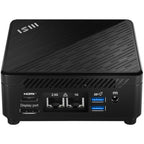 MSI Cubi 5 12M 401US Intel® Core™ i3 i3-1215U 8 GB DDR4-SDRAM 500 GB SSD Windows 11 Pro Mini PC Black