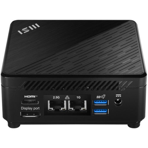 MSI Cubi 5 12M-444US Intel® Core™ i5 i5-1235U 8 GB DDR4-SDRAM 500 GB SSD Windows 11 Pro Mini PC Black