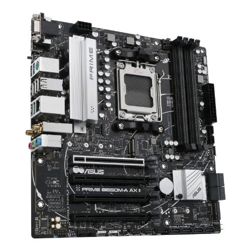ASUS PRIME B650M-A AX II motherboard AMD B650 Socket AM5 micro ATX