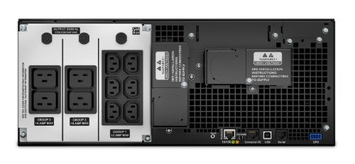 APC Smart-UPS On-Line uninterruptible power supply (UPS) Double-conversion (Online) 6 kVA 6000 W 10 AC outlet(s)