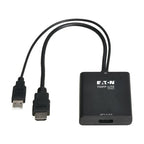 Eaton P130-06N-DP-8K video cable adapter 39.4" (1 m) DisplayPort HDMI Black