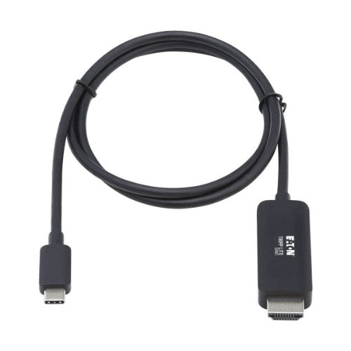 Tripp Lite U444-003-HBE video cable adapter 35.8" (0.91 m) USB Type-C HDMI Type A (Standard) Black