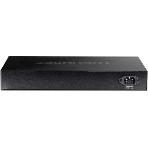 Trendnet TEG-7124WS network switch Managed L2/L3/L4 10G Ethernet (100/1000/10000) 1U Black