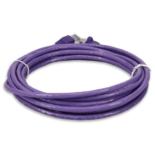 AddOn Networks ADD-25FCAT6-PE-TAA networking cable Purple 300" (7.62 m) Cat6 U/UTP (UTP)