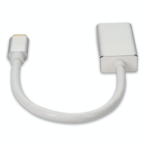 AddOn Networks USBC2DPMFAL-AA video cable adapter 7.87" (0.2 m) USB Type-C DisplayPort Aluminum