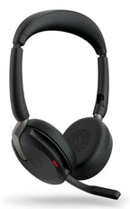 Jabra Evolve2 65 Flex Headset Wireless Head-band Office/Call center USB Type-C Bluetooth Charging stand