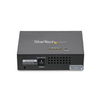StarTech.com POEINJ4G network extender Network transmitter Black