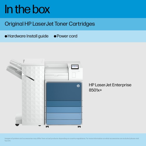 HP LaserJet Enterprise 8501x+ Black and white Printer