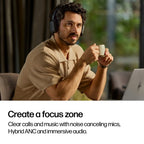 HP Poly Focus 625 Headset + Wireless Charge Stand