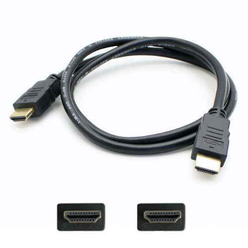 AddOn Networks HDMIHSMM12 HDMI cable 144.1" (3.66 m) HDMI Type A (Standard) Black