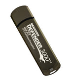 iStorage Kanguru Defender 3000 USB flash drive 256 GB USB Type-C 3.2 Gen 1 (3.1 Gen 1) Gray