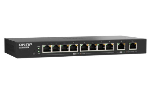QNAP QSW-L2110-10T-US network switch Managed Desktop Black
