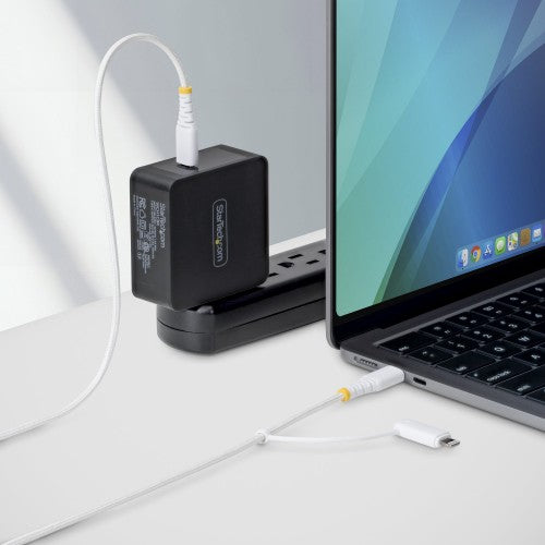 StarTech.com 1M-U2-LNTC-CABLE USB cable 39.4" (1 m) USB C White