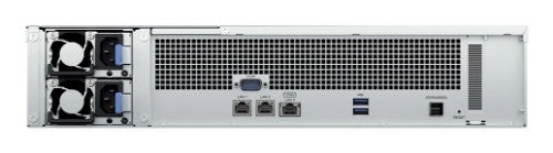 Synology RackStation RS2423RP+II NAS Rack (2U) AMD Ryzen V1780B 8 GB DDR4 0 TB DiskStation Manager Black