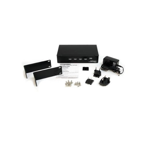StarTech.com ST124HDMI2 video splitter HDMI 4x HDMI