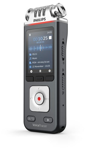 Philips VoiceTracer Black, Gray