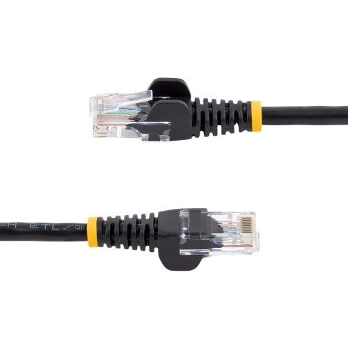 StarTech.com 3 ft Black Snagless Category 5e (350 MHz) UTP Patch Cable networking cable 35.8" (0.91 m)