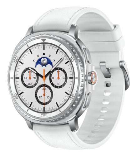 Samsung Galaxy Watch8 Classic 1.3" AMOLED 46 mm Digital 438 x 438 pixels Touchscreen Silver Wi-Fi GPS (satellite)