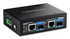Trendnet TI-BF22SFP network media converter 1000 Mbit/s Black